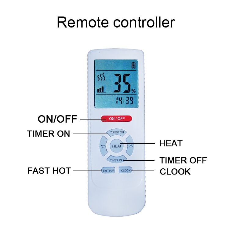 Heater remote control Heater remote control