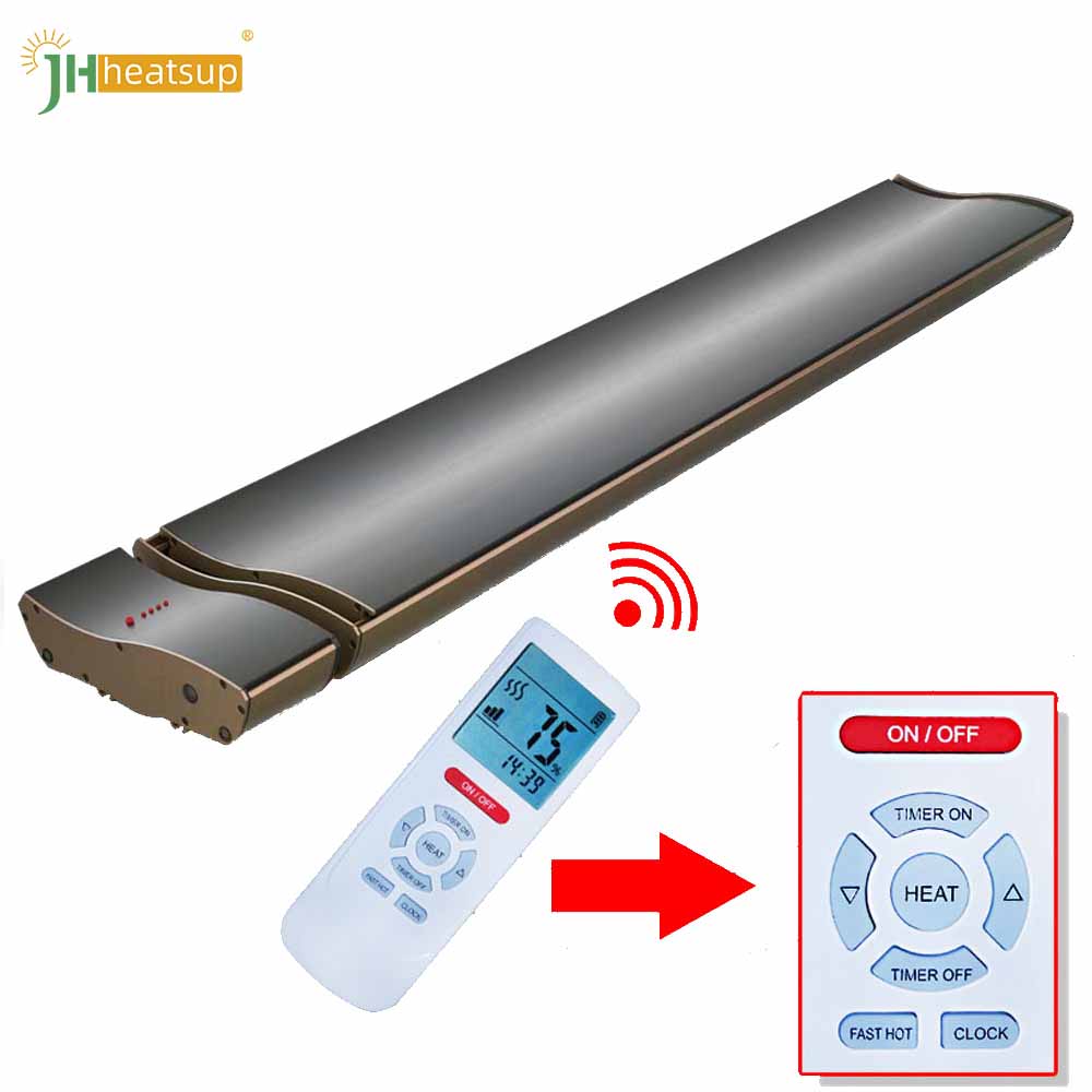 Remote control heater